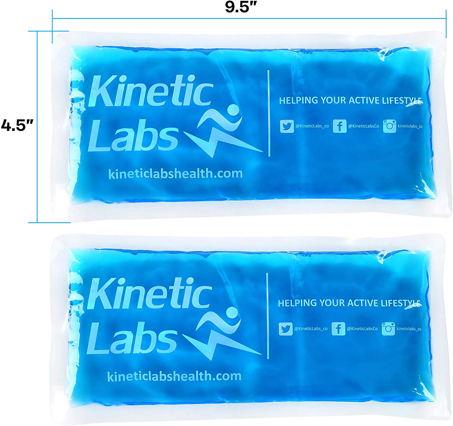 Reusable Gel Ice Packs • Kinetic Labs